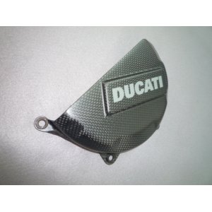 画像2: DUCATI PERFORMANCE　Ducati Corse カーボンクラッチカバープロテクション  96451011B