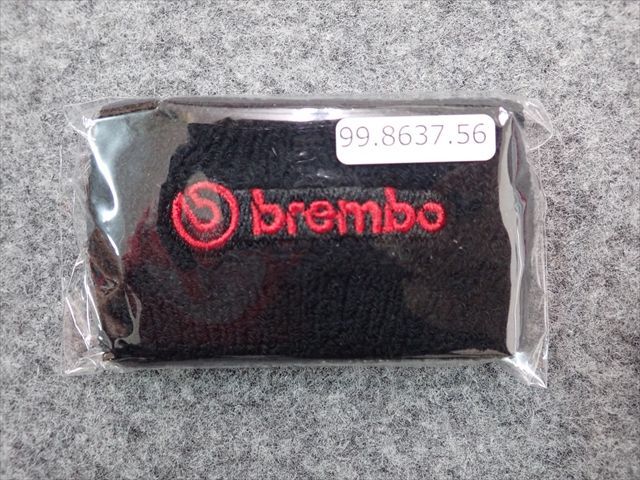 brembo ブレンボ オイルタンクカバー 80x50mm ブラック／赤ロゴ ...